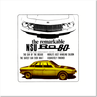 NSU Ro80 - advert Posters and Art